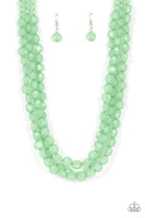 Boundless Bliss - Green Necklace Paparazzi