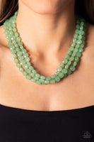 Boundless Bliss - Green Necklace Paparazzi