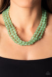 Boundless Bliss - Green Necklace Paparazzi