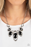 Hypnotic Twinkle - Black Necklace Paparazzi