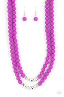 Summer Splash - Purple Necklace Paparazzi