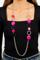 Beach Hub - Pink Necklace Paparazzi (#856)