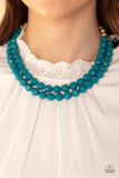 Greco Getaway - Blue Necklace Paparazzi