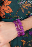 High Tide Hammock - Purple Bracelet Paparazzi