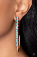 Artisan Soul - Blue Hoop Earring Paparazzi (#699)