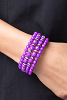 Its a Vibe - Purple Bracelet Paparazzi