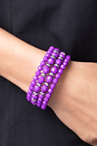 Its a Vibe - Purple Bracelet Paparazzi