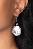 Prehistoric Perfection - Silver Earrings Paparazzi