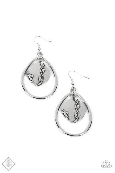 Artisan Refuge - Silver Earrings Paparazzi