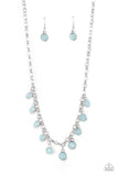 Moonbeam Magic - Blue Necklace Paparazzi