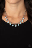 Moonbeam Magic - Blue Necklace Paparazzi