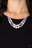 Vera-CRUZIN - Pink Necklace Paparazzi (#117)