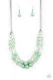 Vera-CRUZIN - Green Necklace Paparazzi