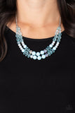 Vera-CRUZIN - Blue Necklace Paparazzi