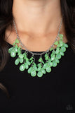 Crystal Cabaret - Green Necklace Paparazzi