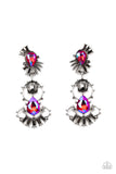 Ultra Universal Pink Post Earrings Paparazzi