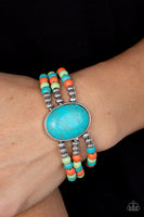 Stone Pools - Multi-Colored Bracelet Paparazzi