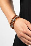 Prismatic Perceptions - Brown Bracelet Paparazzi