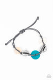 Shore Up - Blue Bracelet Paparazzi