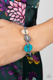 Shore Up - Blue Bracelet Paparazzi