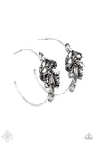 Arctic Attitude - Silver Earrings Paparazzi