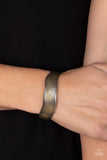 Wayward Waves - Brass Bracelet Paparazzi