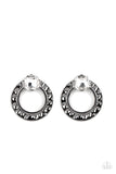 Smoldering Scintillation - Black Earrings