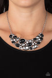 Contemporary Calamity - Black Necklace Paparazzi