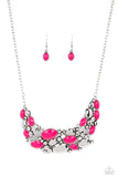 Contemporary Calamity - Pink Necklace Paparazzi