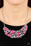 Contemporary Calamity - Pink Necklace Paparazzi