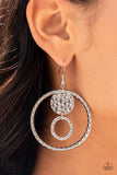 Mojave Metal Art - Silver Earrings Paparazzi