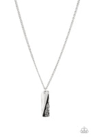 Tag Along - Silver Necklace Paparazzi