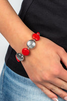 Oasis Orchard - Red Bracelet Paparazzi