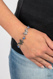 Has a WING to It - Blue Butterfly Necklace