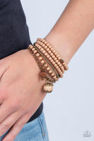 Epic Escapade - Brown Bracelet Paparazzi