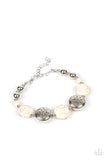 Oasis Orchard - White Bracelet Paparazzi