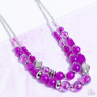 Mere Magic - Purple Necklace Paparazzi (#330)