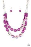 Mere Magic - Purple Necklace Paparazzi (#330)