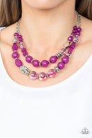 Mere Magic - Purple Necklace Paparazzi (#330)