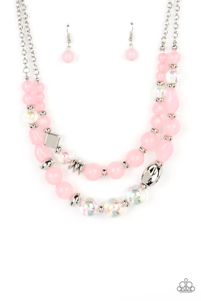 Mere Magic - Pink Necklace Paparazzi