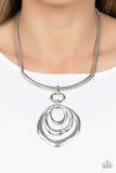 Forged in Fabulous - Silver Necklace Paparazzi