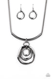 Forged in Fabulous - Black Necklace Paparazzi (#857)