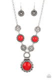 Poppy Persuasion - Red Bracelet Paparazzi