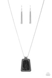 Private Plateau - Black Necklace Paparazzi