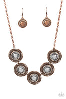 Desert Décor - Copper Necklace Paparazzi