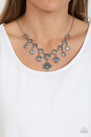 Sahara Stars - Silver Necklace Paparazzi