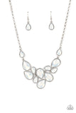 Keeps GLOWING and GLOWING - White Necklace Paparazzi