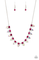 Razor-Sharp Refinement - Pink Necklace Paparazzi