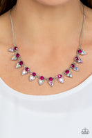 Razor-Sharp Refinement - Pink Necklace Paparazzi