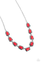 Southern Safari - Red Necklace Paparazzi